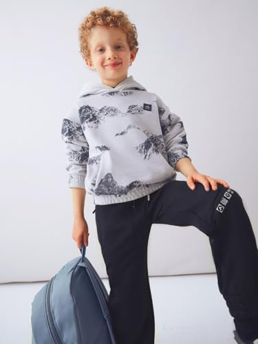 Mayoral Knit Pants for Boys Navy3