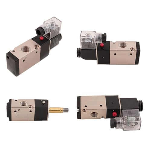 Válvula solenoide de aire de 3 vías 2 posiciones y control de gas 3V310-10 6