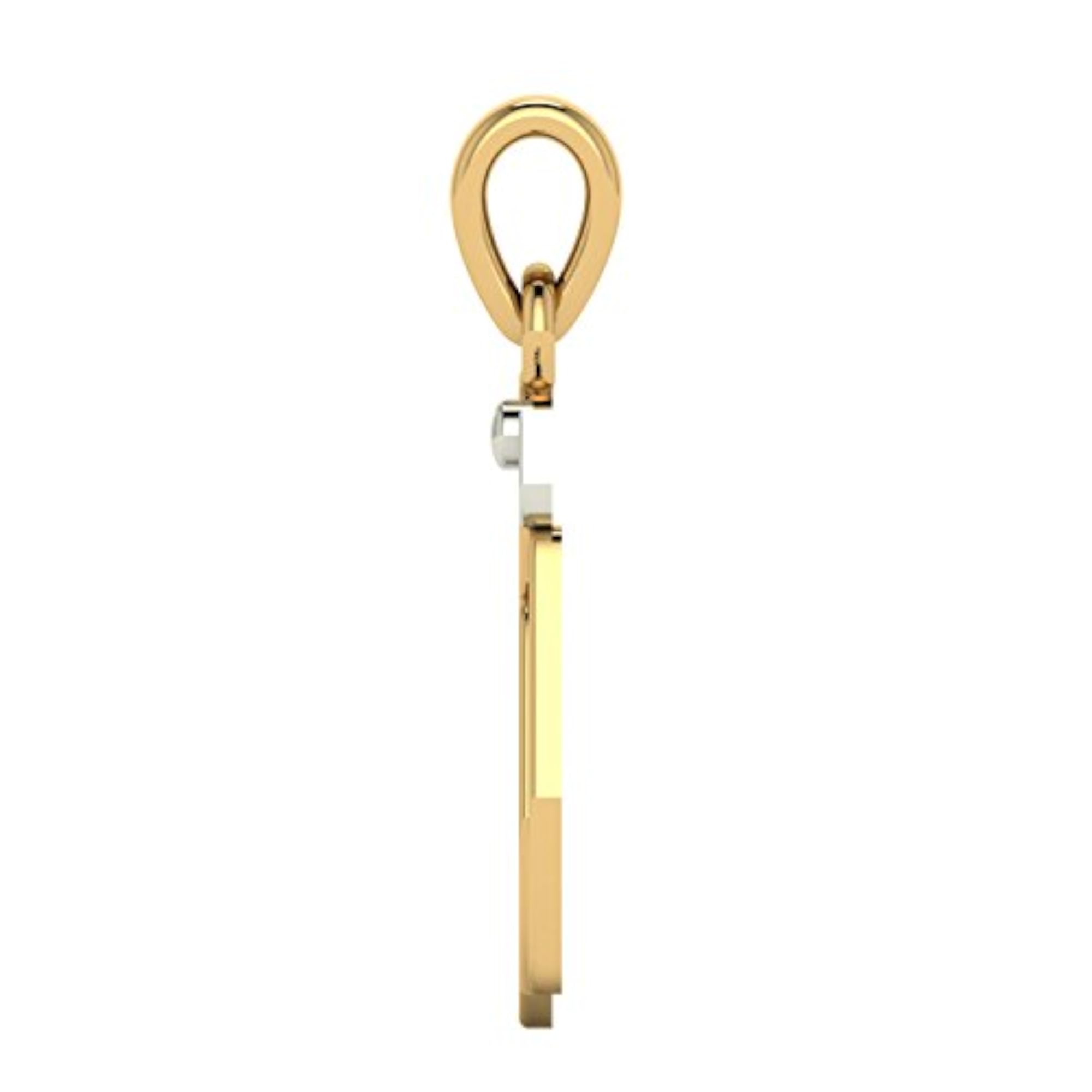 Women's 14KT Yellow Gold Pendant, Timeless Design