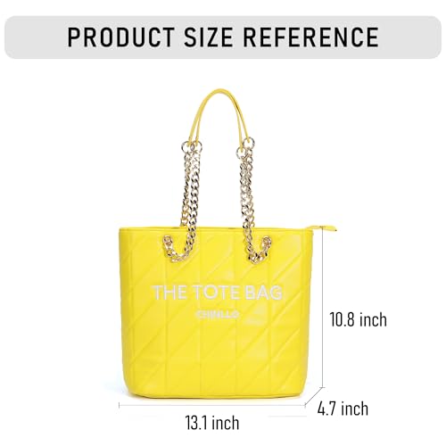 Image of Chinllo Tote Bag for Women, Medium Top Handle Handbags Purse