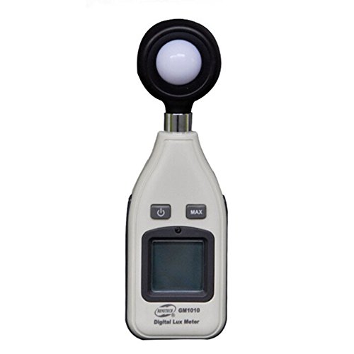 BENETECH Digital Light Lux Meter, Range: 0-200,000 Lux GM1010 Digital Lux Meter Illuminance Meter