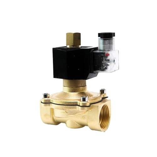 Électrovanne DN25 laiton 1 pouce conception robuste étanche IP65 12V - 2