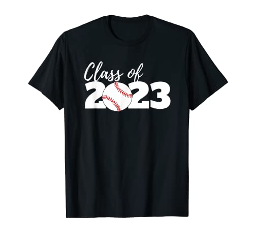 Classe of 2023 High School Senior Baseball Player Graduate T-Shirt