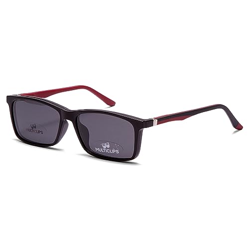 Armação Para Óculos De Grau Masculino Clip On 3 Em 1 Tr90 Proteção UV400 Polarizado