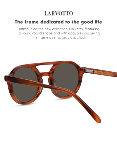 Image of Christopher Cloos Larvotto Minimalistic Polarized Sunglasses