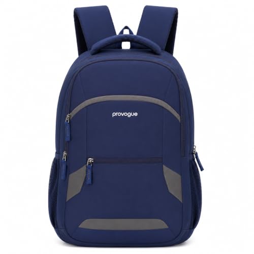 Image of Provogue SPRINT 15.6'' Laptop Backpack for Men & Women | 30L | 2 Main Compartments | 3-Pocket Organiser | 2 Front Pockets | 2 Bottle Holders | Rain Cover | College, Office & Trave