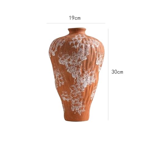 Vase en céramique vintage boho mat pour décoration de table - 3