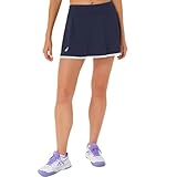 ASICS Women's Court Skort Tennis Apparel, XL, Midnight