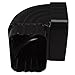 Veemoon 5pcs Replacement Rain Elbow Downspout Connector Adapter Bend Gutter Fitting Right Angle Easy Installation for Efficient Rainwater Drainage