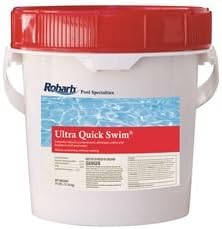 National Advantis Technologies 20806A Robarb Ultra Quick Swim Shock Oxidizer, 25-Pound Pail