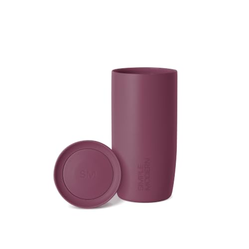 Image of Simple Modern Insulated Travel Coffee Mug 360 Lid | 16oz | Purple