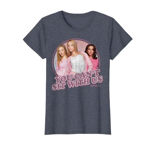 Mean Girls You Cant Sit with Us Graphic T-Shirt T-Shirt, Women, Heather Blue, Small