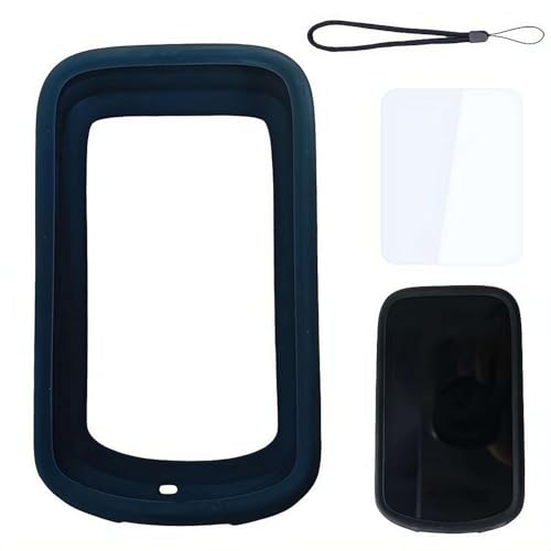 For iGPSPORT BSC500��p �V���R���ی�P�[�X �Ռ��z�� �X�N���[���t�B�����t�� �X�g���b�v�t�� 360�x�ی�J�o�[ ���N���A��ʕی� �S�{�^���A�N�Z�X�\ �T�C�N���R���s���[�^�[�A�N�Z�T���[