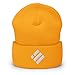 Hogue WS LLC Binance Cryptocurrency Logo Hat (Embroidered Cuffed Beanie) Gold