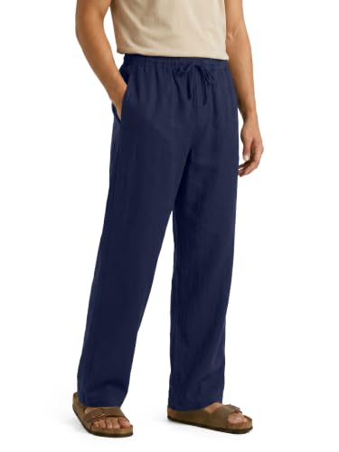 Image of XYXX Combed Cotton Solid Drawsting Pyjama for Men