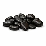 【高級黒光石】庭石 黒玉石 8分(20-30mm) 800g 大量 砂利 磨き 艶あり 玉砂利 敷石 化粧石 園芸 庭園 雑草対策 外構 ARCALITH 8分(混合)