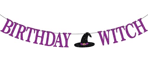 Birthday Witch Banner