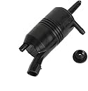 YCT Front Windshield Washer Pump W/Grommet 385-232316A 89025062 8-6710 Compatible With Chevrolet, GMC, Buick, Pontiac, Oldsmobile, Isuzu Cadillac Trucks