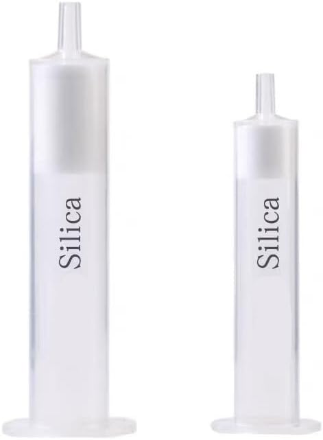 Silica SPE Cartridge for HPLC - Solid-Phase Extraction Column for Polar Compound Isolation(500mgx3mlx10pieces)