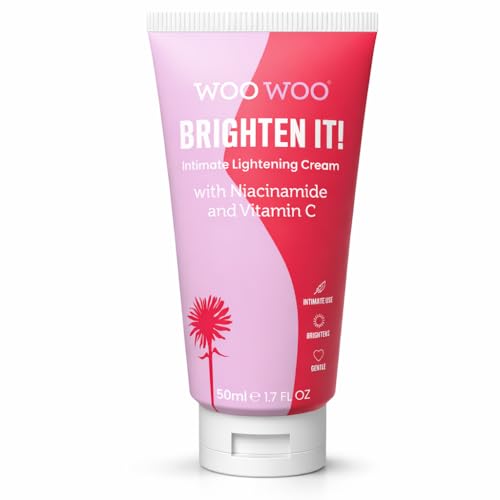 WooWoo Brighten It! Hyperpigmentation & Dark Spot Corrector Cream 50ml - Brightening Treatment with Niacinamide & Vitamin C for Face Body Underarms & Intimate Areas - Suitable for All Skin Types