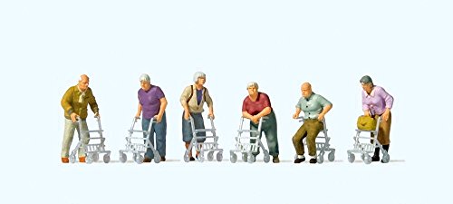 Preisvergleich Produktbild Preiser 10718 Senioren mit Rollator