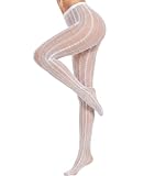 RSLOVE Medias sexy para mujer - Medias de malla, Talla única