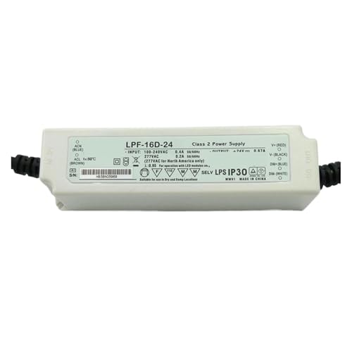 Transformateur LED LPF-16D-24 16W pour éclairage variable étanche IP67 - 2