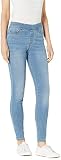 Amazon Essentials Damen Stretch-Jeggings zum Hineinschlüpfen (erhältlich in Übergröße), Light Blue, 40
