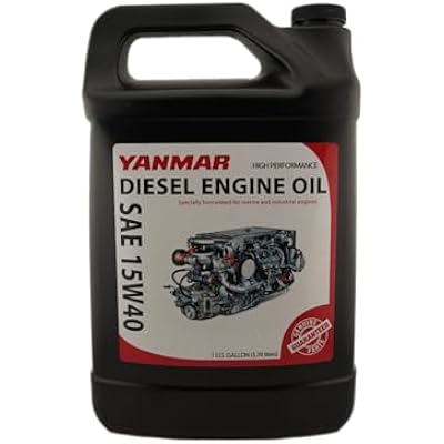 Yanmar 41540G 15W40 Diesel Engine Oil, 1 Gallon (Pack of 2)