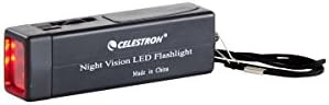 Celestron 93588 Astro Night Vision Flashlight, Black, Red