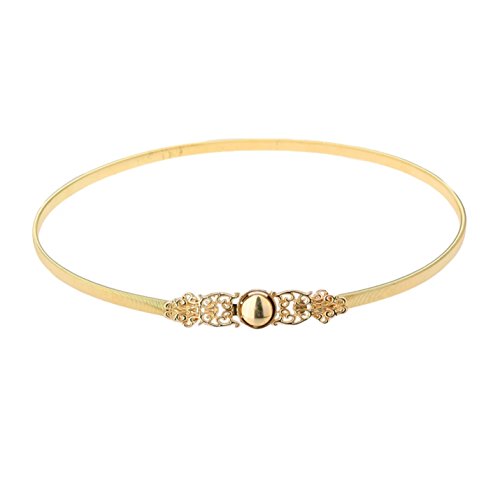 Luxury Chain Hollow Out Stretchy Strap Elegant Waist Belt