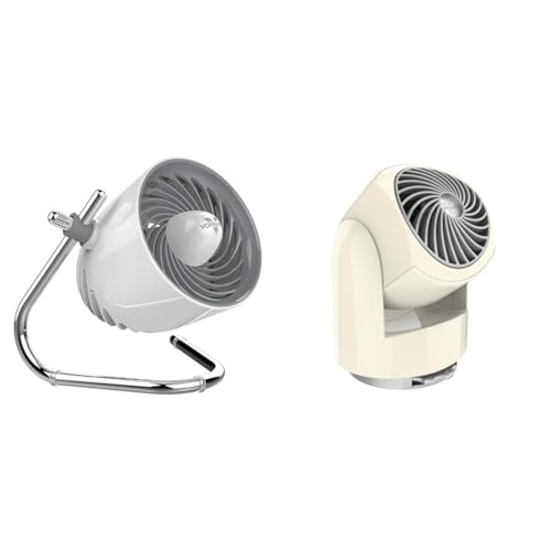 Vornado Pivot and Flippi V6 Personal Air Circulators - White and Vintage White