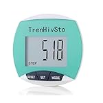 Pedometer for Walking Steps and Miles,Simple Step Counter Clip on Pedometer for Walking Steps and Miles Step Mile Tracker for Running Women Men Kids Seniors,TrenHivSto