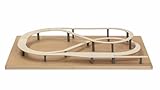 NOCH® Easy Track® Trassenbausatz „Mittelberg“, 1:160 Maßstab für Spur N Modellbau erweiterbar und flexibel