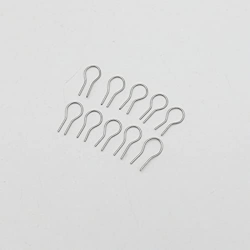 High Temperature Resistance Tungsten Wire Hanging Firing Hook Jump Rings Pottery Ornament Hanger U Shape Hooks (200PCS)