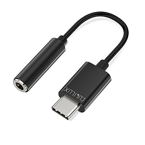 Adaptateur Casque USB C avec DAC 192KHz son haute résolution 24-bit Type C vers Jack 3.5mm Cubilux