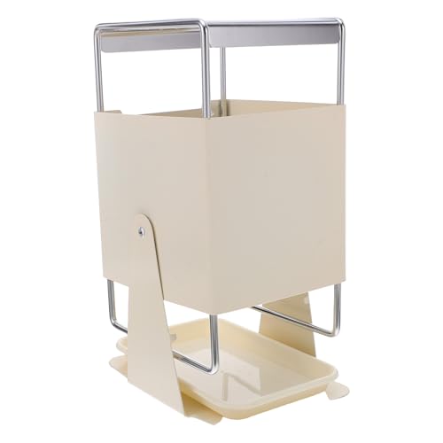 FUNNETOYU Portacoltelli da Cucina in Acciaio Inossidabile Rotante a 30° con Fessure Flessibili Organizer Salvaspazio per Coltelli da Banco Supporto Girevole per Riporre Coltelli e