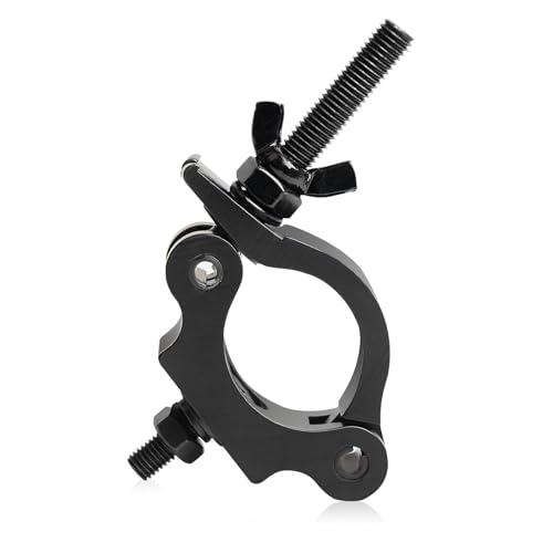 Stage Lighting Clamps for Truss Clamp for Lights, 40-52mm Dj Light Clamps for Lighting Truss, Load 100kg Half Coupler g Hook for Disco Lights Brackets