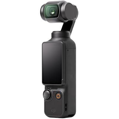 DJI Osmo Pocket 3,4K/120fps Vlog Camera, 3-Axis Stabilization, Face/Object Tracking, Active Track 6.0, Stereo Recording + 64gb Memory, Selfie Stick, Software (Value Bundle)