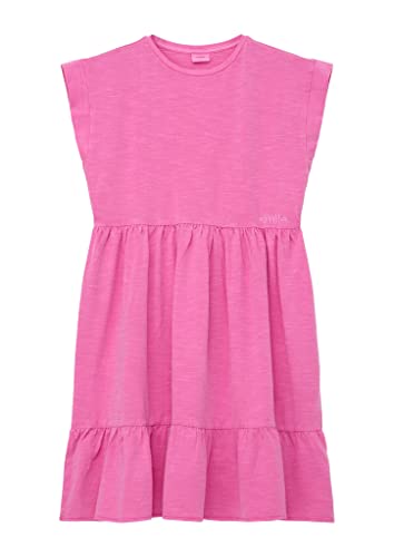 s.Oliver Mädchen 2128511 Kleid, kurz, 4451 pink, 146