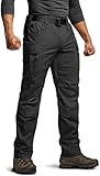 CQR Men's Flex Stretch Tactical Pants, W...