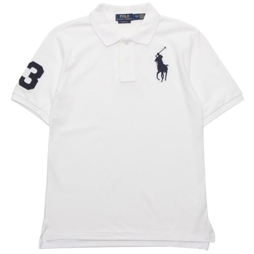 [�|�������t���[����]T�V���c �J�b�g�\�[ �r�b�O�|�j�[���b�V���|�� �{�[�C�Y���C�� �����Y �z���C�g �����Y RALPH LAUREN 323670257 006 SS BIG PONY MESH POLO WHITE XL (���{�T�C�YL) [���s�A��