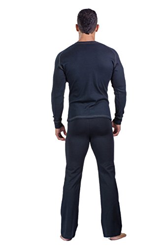 Fitwearusa Men's Value Basic Dance Pant With Elastic Waist, Ultra Stretch And Shape Retention (Black/Small) #TOP2