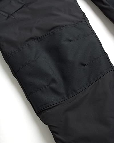 Arctic Hero Men’s Snow Bib – Insulated Waterproof Snow Pants Ski/Snowboard Overalls (S-2Xl), Size X-Large, Black #TOP5