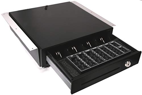 Preisvergleich Produktbild Kassenlade mit Münzbrett und Untertischhalterung iQCash410CU 41x41x10cm / Zähleinsatz Kassenschublade Geldlade Zählbrett