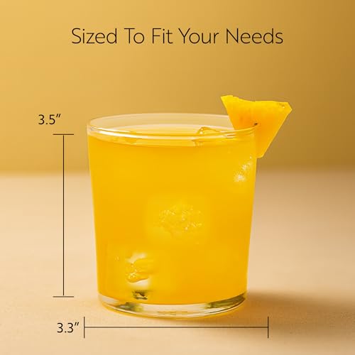 Restaurantware Old Fashioned Glasses 12 Count 12.5 oz Chip-Resistant Whiskey Tumblers Dishwasable Durable Rocks Glass Heavy Base Clear Glasses For Mixed Drinks And Bars by Restaurantware - Used condition - Image 2