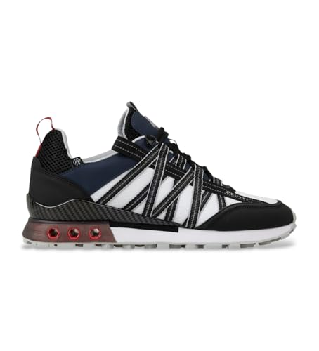 Cruyff Zapatillas Hombre Fearia Hex-Tech CMF25021-155 White/Navy. (Blanco, Sistema Tallas Calzado EU, Adulto, Números, Mediano, 40)