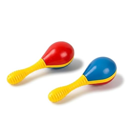 Maracas for Kids - Pair of maracitos The First Instruments for Childrens
