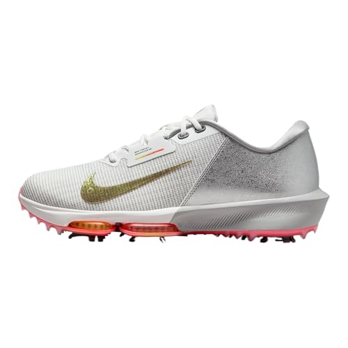 Nike Infinity Tour 2 Golf Shoes (Summit White/Metallic Silver/Iron Grey/Black)