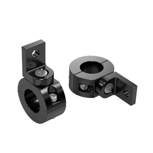 Clip de pare-choc moto pour phare LED et support lumière 1 pouce R1200GS